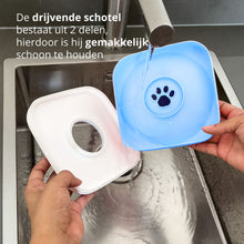 Afbeelding in Gallery-weergave laden, Anti-knoei drinkbak 1,5L - BLAUW - voorkom een natte vloer