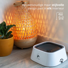 Afbeelding in Gallery-weergave laden, Anti-knoei drinkbak 1,5L - GRIJS - voorkom een natte vloer