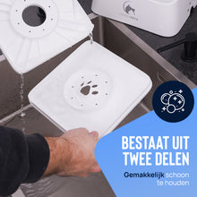 Afbeelding in Gallery-weergave laden, Anti-knoei drinkbak 2,0L - WIT - voorkom een natte vloer