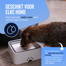 Afbeelding in Gallery-weergave laden, Anti-knoei drinkbak 2,0L - WIT - voorkom een natte vloer