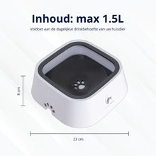 Afbeelding in Gallery-weergave laden, Anti-knoei drinkbak 1,5L - GRIJS - voorkom een natte vloer
