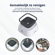 Afbeelding in Gallery-weergave laden, Anti-knoei drinkbak 1,5L - GRIJS - voorkom een natte vloer
