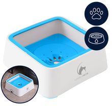 Afbeelding in Gallery-weergave laden, Anti-knoei drinkbak 2,0L - BLAUW - voorkom een natte vloer
