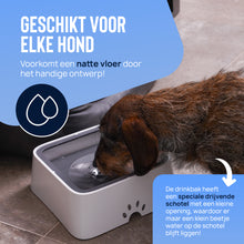Afbeelding in Gallery-weergave laden, Anti-knoei drinkbak 2,0L - GRIJS - voorkom een natte vloer
