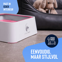 Afbeelding in Gallery-weergave laden, Anti-knoei drinkbak 2,0L - ROZE - voorkom een natte vloer
