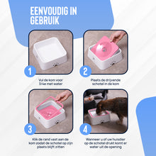 Afbeelding in Gallery-weergave laden, Anti-knoei drinkbak 2,0L - ROZE - voorkom een natte vloer

